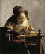 Jan Vermeer The Lacemaker oil on canvas